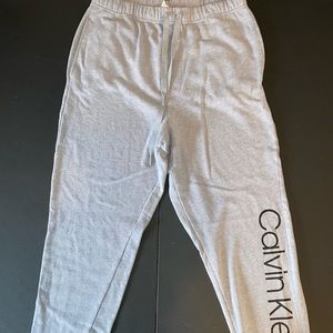Like New Calvin Klein Gray Joggers